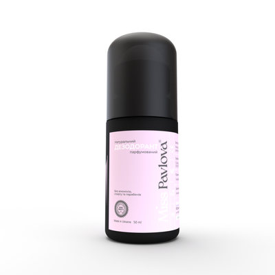 Natural roll-on deodorant with floral aroma Miss Pavlova 50 ml.